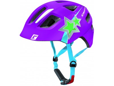 CRATONI Maxster, children&amp;#39;s helmet, purple/star motif
