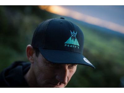 Peaty&#39;s Pubwear kšiltovka, summit black