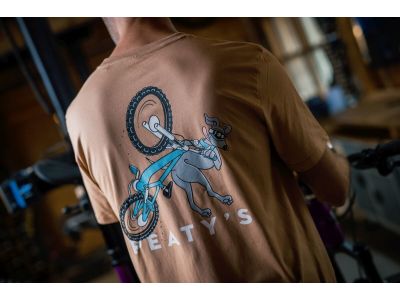 Koszulka Peaty&#39;s PUBWEAR, puszka latte