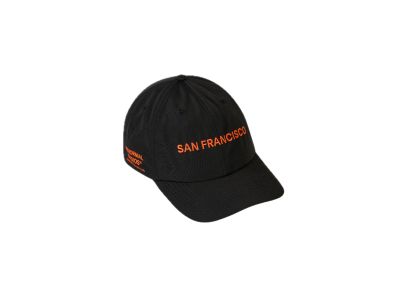 Pas Normal Studios Off-Race Cap San Francisco kšiltovka, černá