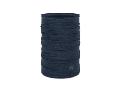 BUFF Merino Lightweight nákrčník, solid night blue