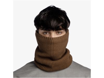 BUFF knitted &amp; fleece nákrčník, rutger brindle brown