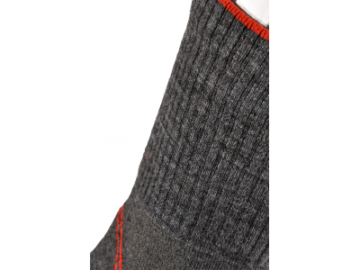 SILVINI Merino Lattari socks charcoal/red