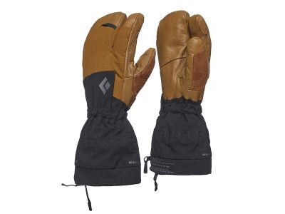 Black Diamond SOLOIST FINGER gloves, dark curry