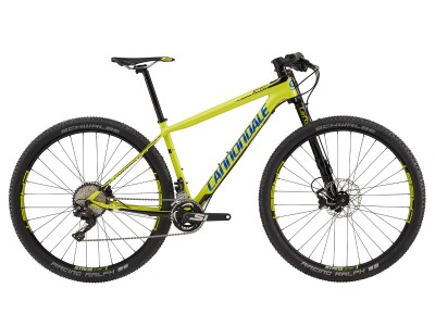 Bicicletă de munte Cannondale F-Si Carbon 3 2017 NSP, galbenă