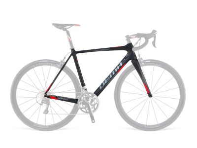 DEMA CARRERA 9.0 28" rámová sada, čierna/červená