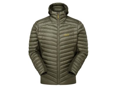 Rab Cirrus Flex Hoody 3.0 pánska izolačná bunda, light khaki/army