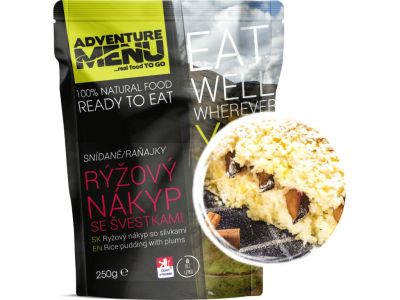 Adventure Menu Rice pudding with plums, 250g