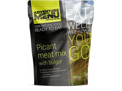 Adventure Menu picant meat mix with bulgur, 400 g