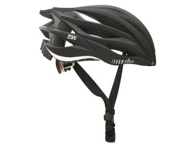 rh+ ZW Helm, mattschwarz/glänzend silber