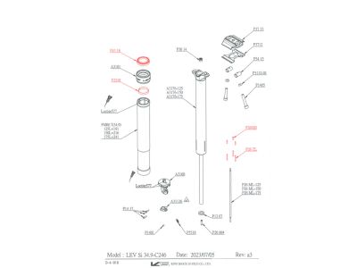 Kind Shock service kit LEV Si 34.9 mm