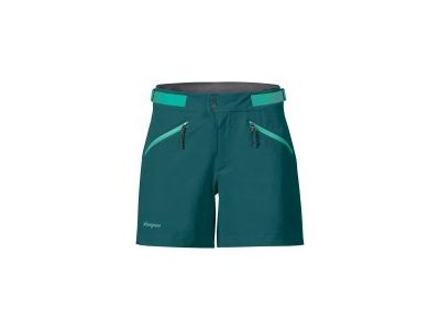 Bergans Tind Softshell dámské kraťasy, malachite green