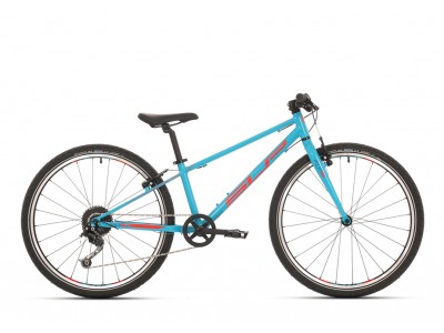Superior FLY 26 &quot;2017 gloss petrol blue / neon red / children&#39;s bicycle