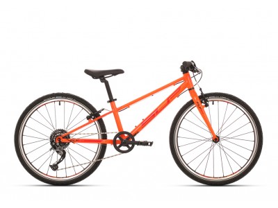 Superior FLY 24&quot; 2017 portocaliu lucios/rosu/negru, bicicleta pentru copii