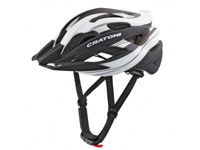 CRATONI C-Tracer Helm, schwarz und weiß