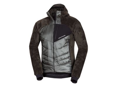 Northfinder EMERYTH bunda, čierna/tmavozelená