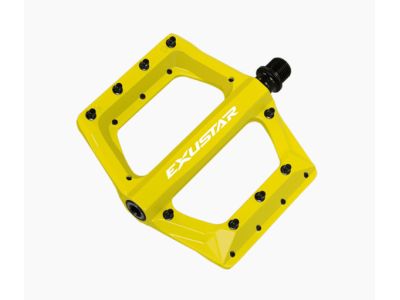 Exustar PB571 platform pedálok, sárga