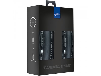 Schwalbe Pro One Tubeless Rennradreifen-Set 23-622, Kevlar