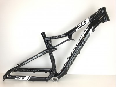 Cadru MTB Cannondale Scalpel Al 29&quot; fără amortizor negru