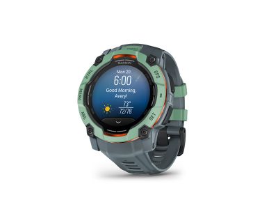 Garmin Instinct 3 zegarek sportowy, 50 mm, AMOLED, pasek silikonowy neo tropic/twilight (limitowana edycja)