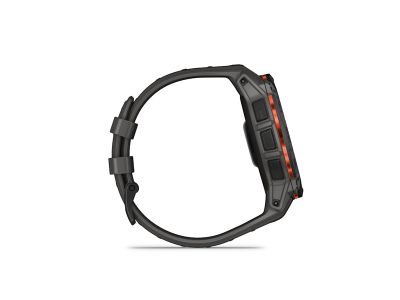 Garmin Instinct 3 zegarek sportowy, 50 mm, Solar, pasek silikonowy w kolorze czarnym/antracytowym