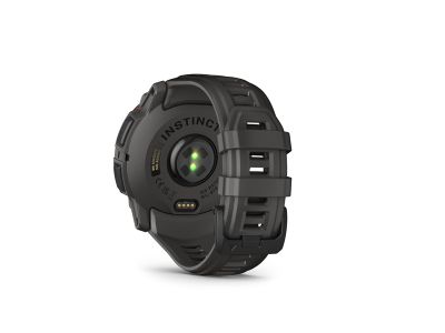 Garmin Instinct 3 zegarek sportowy, 50 mm, Solar, pasek silikonowy w kolorze czarnym/antracytowym