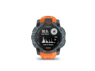 Garmin Instinct 3 sportovní hodinky, 50 mm, Solar, twilight/soltice silicone band (limited)