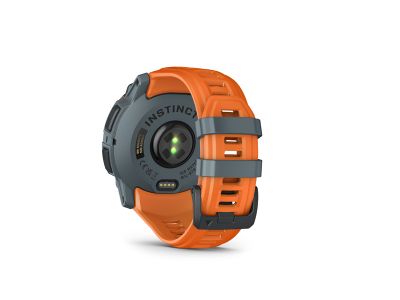 Garmin Instinct 3 zegarek sportowy, 50 mm, Solar, pasek silikonowy zmierzch/przesilenie (limitowana)