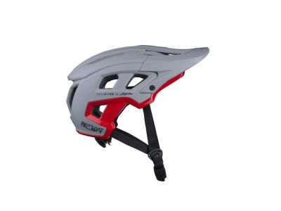 Kenny SCRAMBLER helmet, gray/red