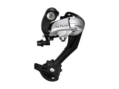 Shimano Altus RD-M370 přehazovačka, 9-kolo, super dlouhé ramínko, stříbrná