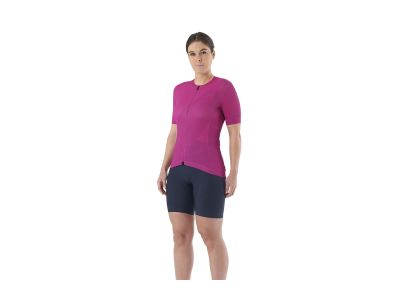 Mavic Aksium women&#39;s jersey, graphic big M/fuchsia