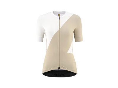 Mavic Aksium women&#39;s jersey, graphic big M/white pepper