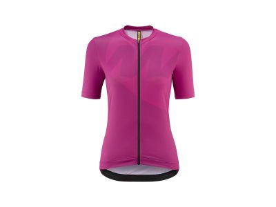 Mavic Icon women&amp;#39;s jersey, graphic fuchsia