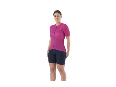 Mavic Icon women&#39;s jersey, graphic fuchsia