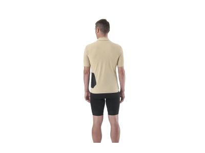 Mavic Allroad Polo jersey, white pepper