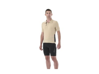 Mavic Allroad Polo jersey, white pepper