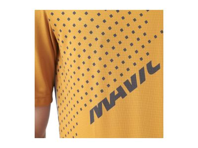 Mavic Crosstrail jersey, big M/mineral yellow
