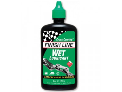 Finish Line Cross Country Mokry olej smarujący do łańcucha, 120 ml
