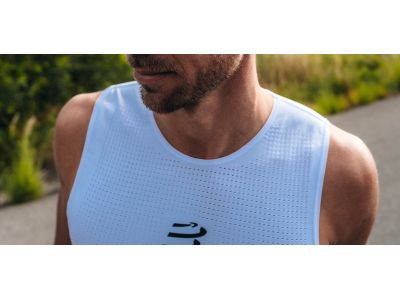 COMPRESSPORT fel-/leelső váltó tartály, fehér