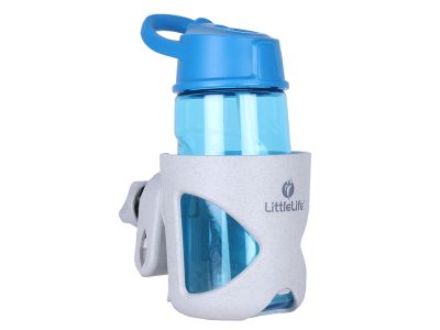 LittleLife Buggy Cup Holder držiak nápojov ku kočíku, sivá