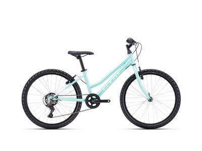 CTM MONY 24 Kinderfahrrad, matt türkis perl/weiß