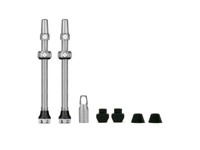 Muc-Off Tubeless V2 Tubeless-Ventile, 80 mm, silber