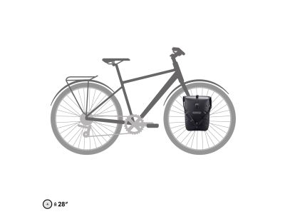 ORTLIEB Sport-Roller Free Gepäckträgertasche, 16,5 l, schwarz