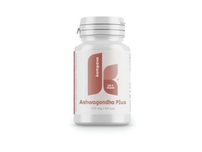 Kompava Ashwagandha Plus étrend-kiegészítő, 350 mg/60 kapszula