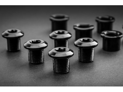 Absolute Black screws for converters (4 pcs) - long