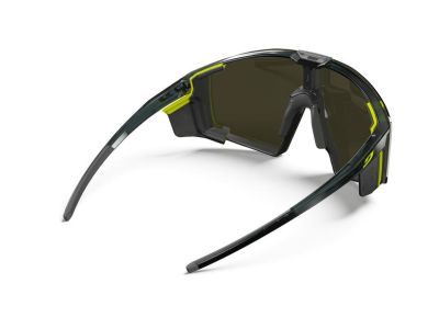 Ochelari polarizați Julbo EDGE COVER Spectron HD 4, negri/galben fluorescent
