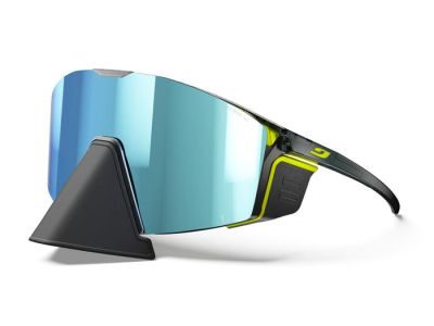 Ochelari polarizați Julbo EDGE COVER Spectron HD 4, negri/galben fluorescent