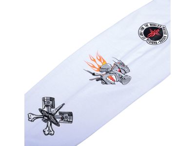 Troy Lee Designs Worldwide triko, bílá