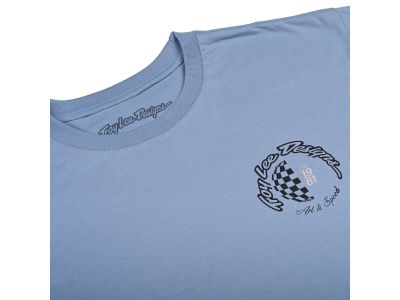 Koszulka Troy Lee Designs Worldwide, przydymiony błękit