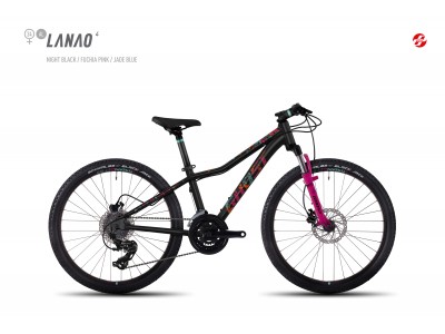 Ghost LANAO 4 24&quot; DISC black/pink/blue, model 2017